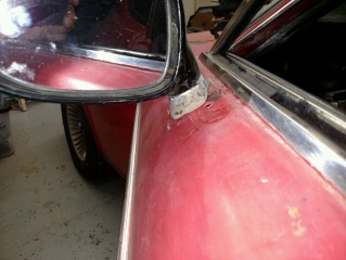 Miata pwr mirror adapted