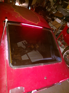 3rd brake light to help keep her safer